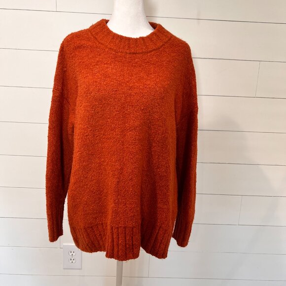 Old Navy Dark Orange Crewneck Sweater Size M - Picture 6 of 6